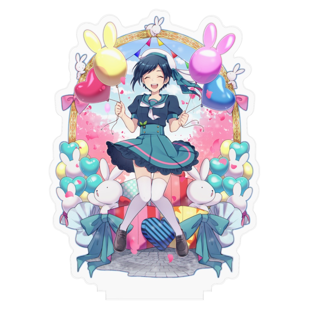 アクスタ_兎耳山双葉誕生祭2022(背景ありVer.)