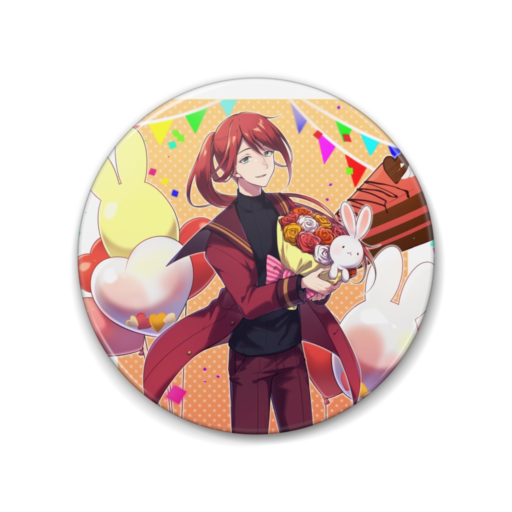 缶バッジ_兎耳山楓誕生祭2022(円Ver.)