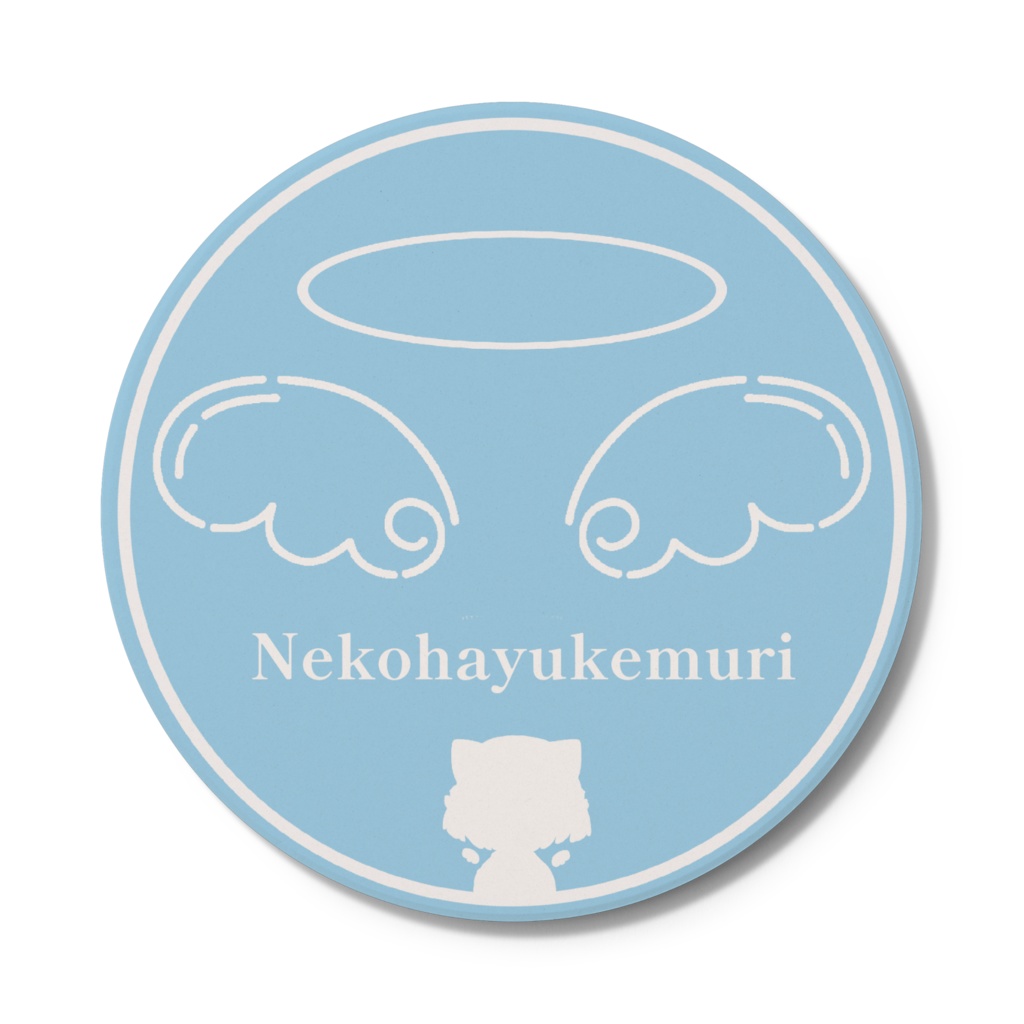 【猫羽ゆけむり】オリジナルコースター