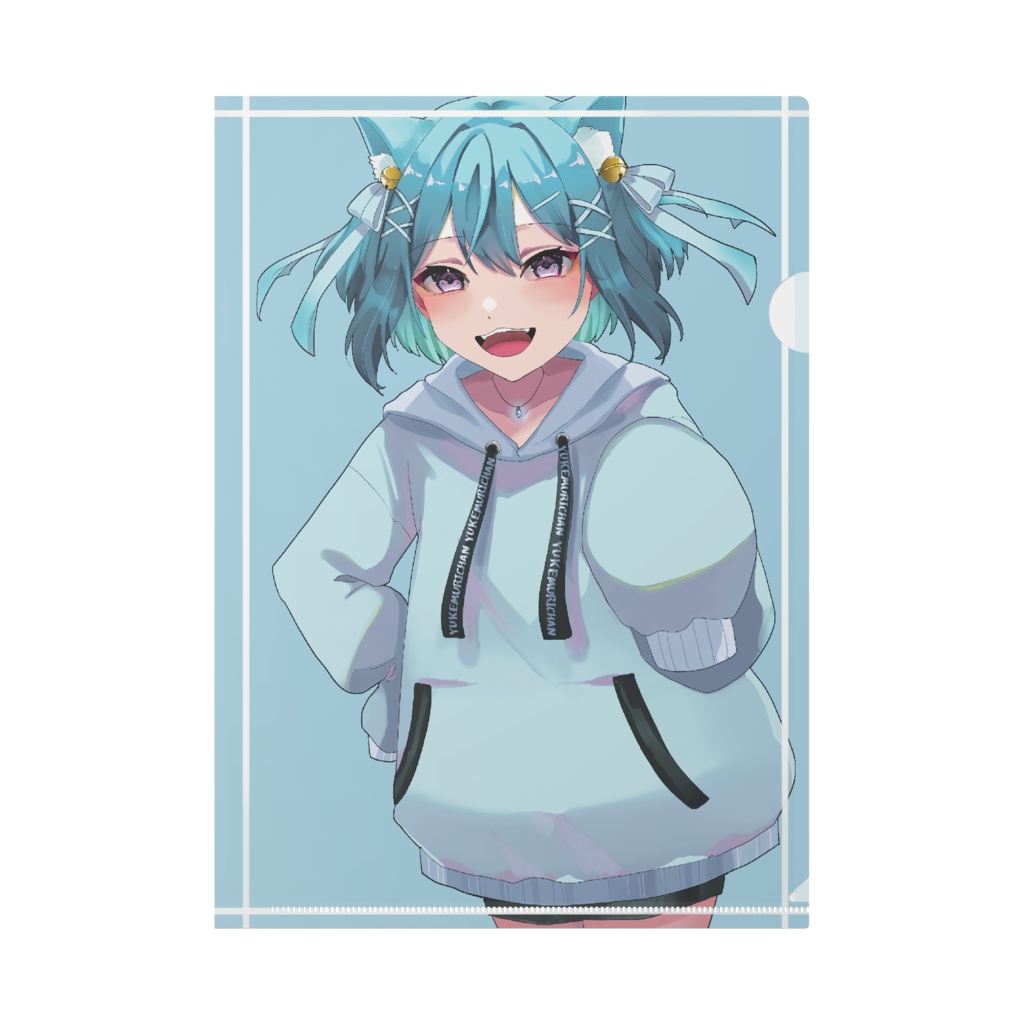 【猫羽ゆけむり】クリアファイル