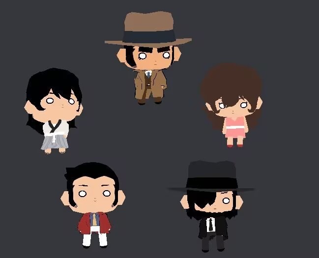 【VRM】ルパン三世五人組