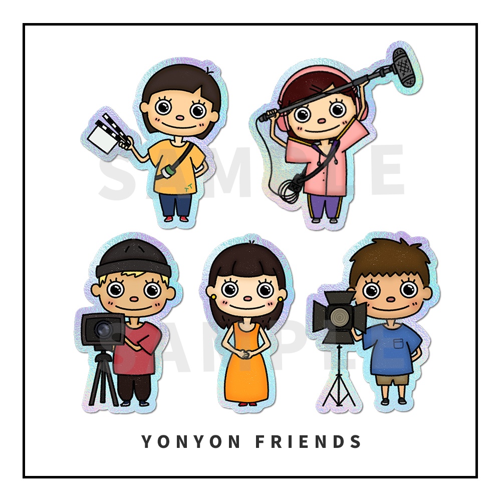 オリジナルステッカー Vol.1