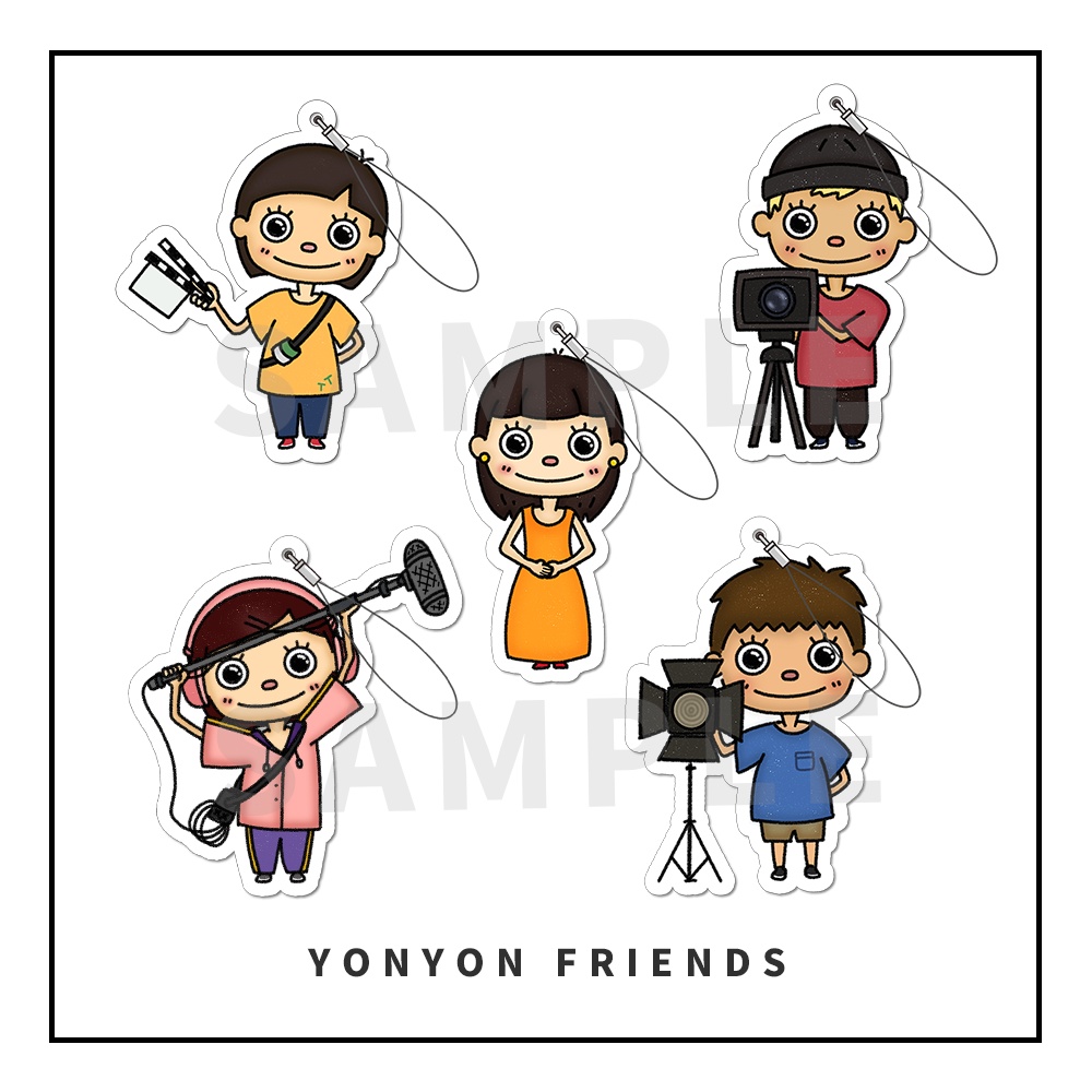 アクリルキーホルダー Vol.1