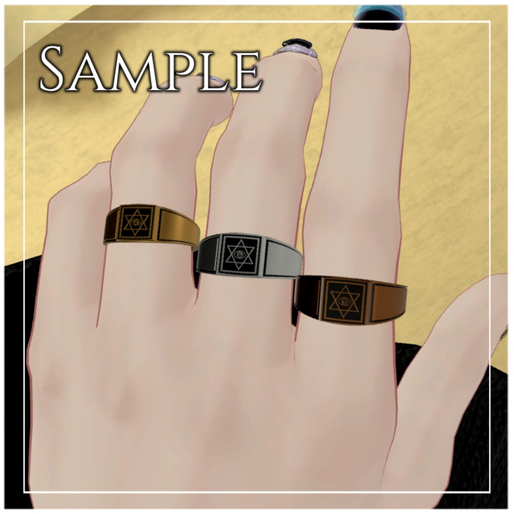 【無料】God Eye Ring【VRC】