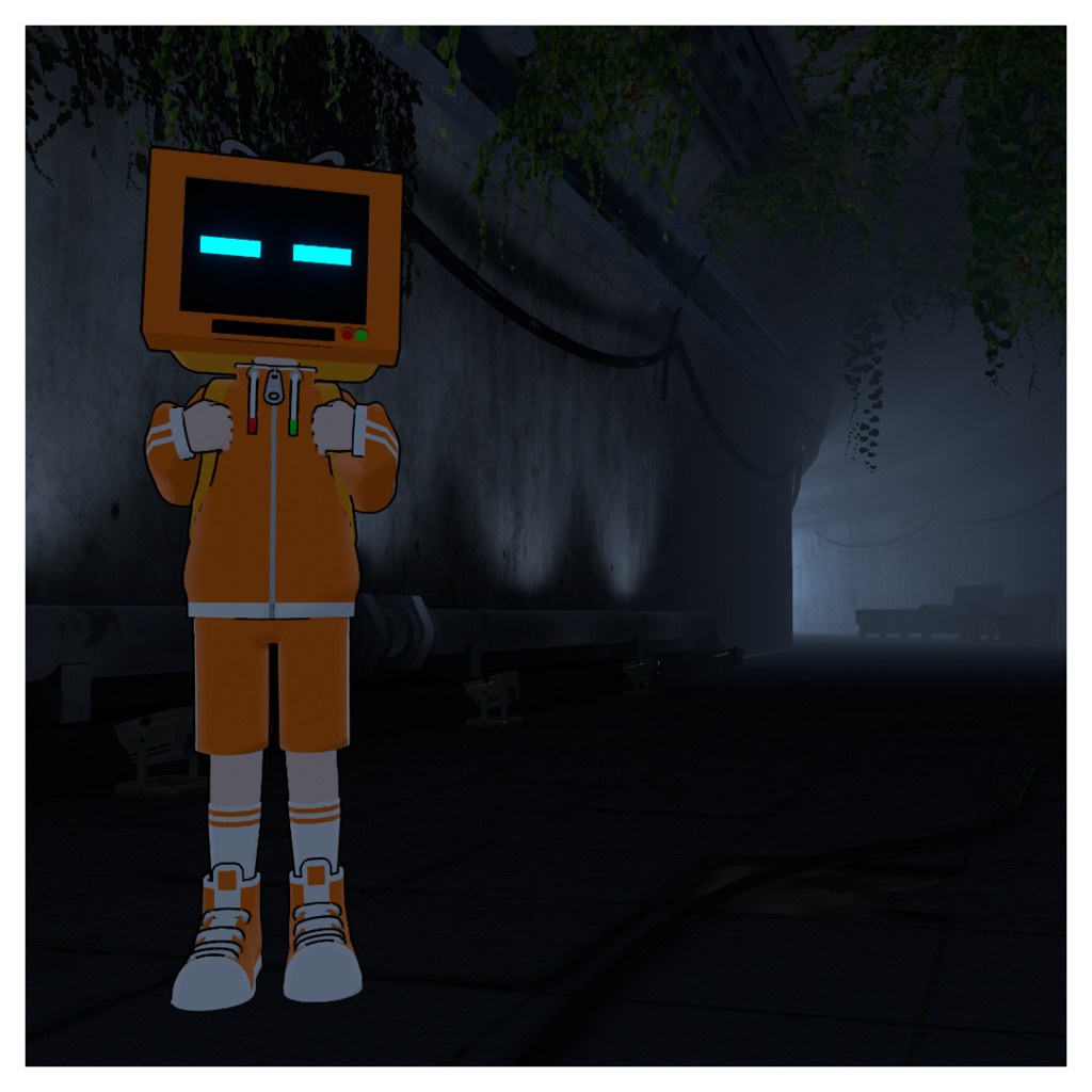 【オリジナル3Dモデル】REBI (レビ)【VRC】