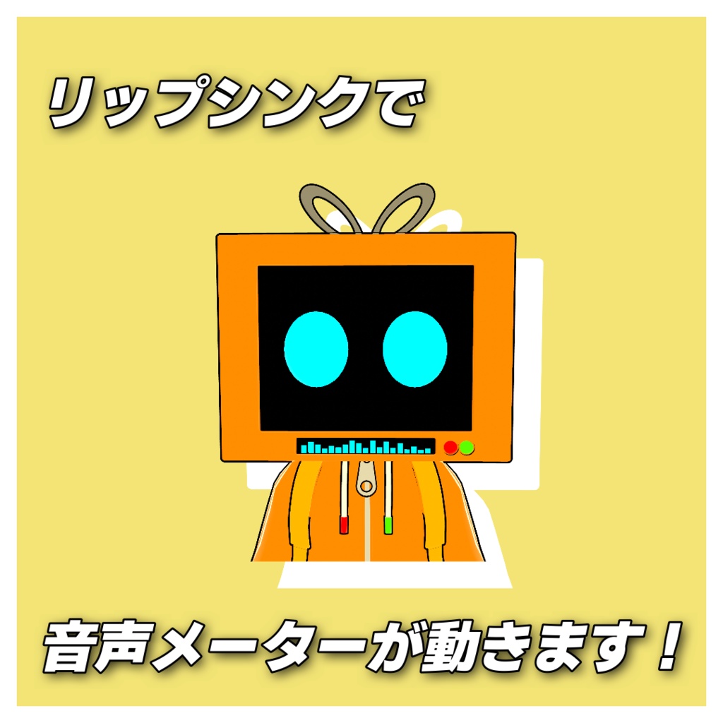 【オリジナル3Dモデル】REBI (レビ)【VRC】