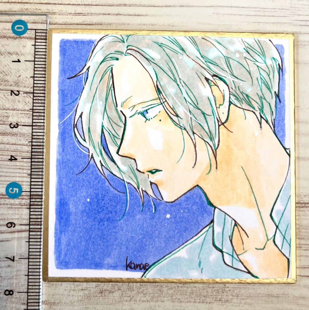 直筆豆色紙　蓮次26