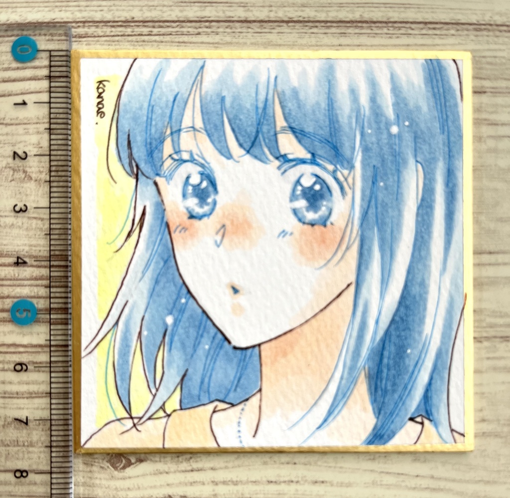 直筆豆色紙　十和子12