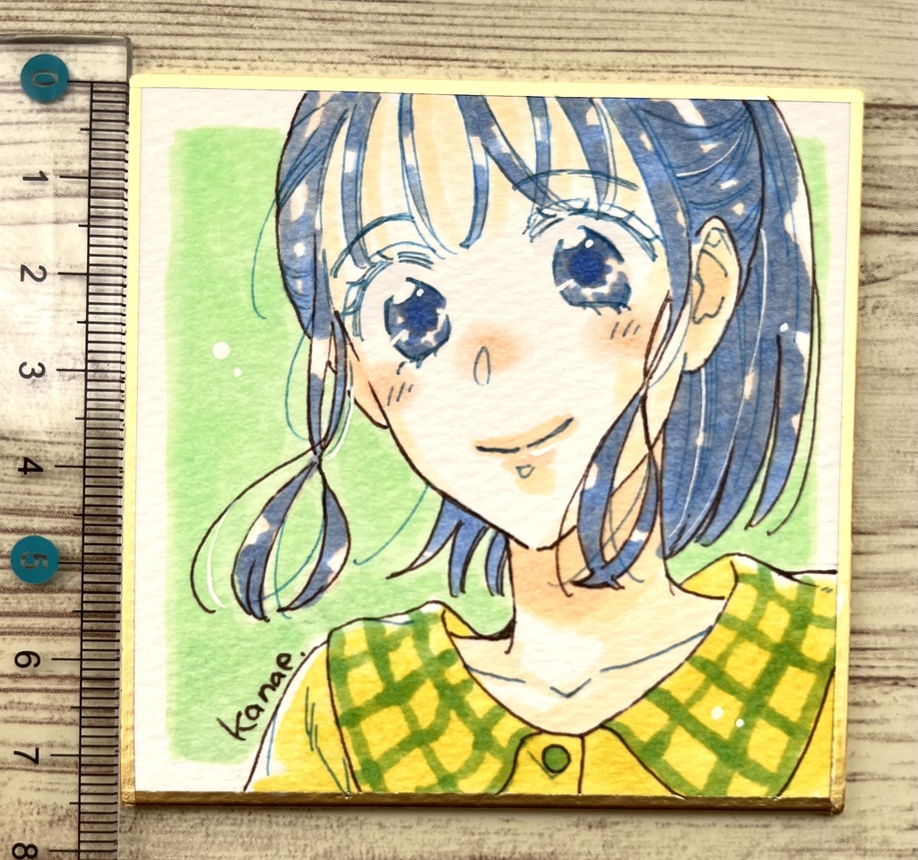 直筆豆色紙　十和子15