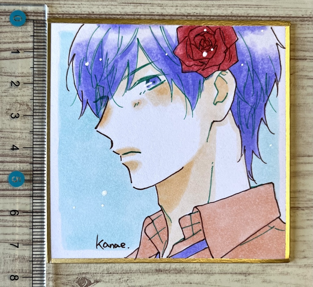 直筆豆色紙　息吹13