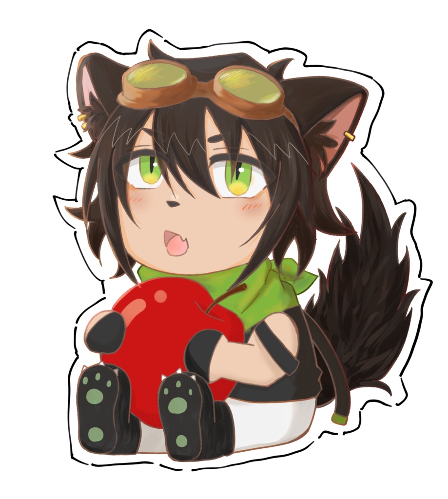 【在庫販売】非公式 ミオカ・ミアキス アクリルキーホルダー