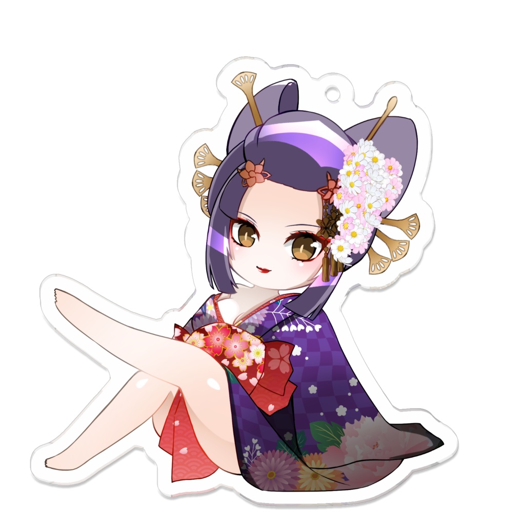 【7周年記念グッズ】菖蒲SDアクリルキーホルダー
