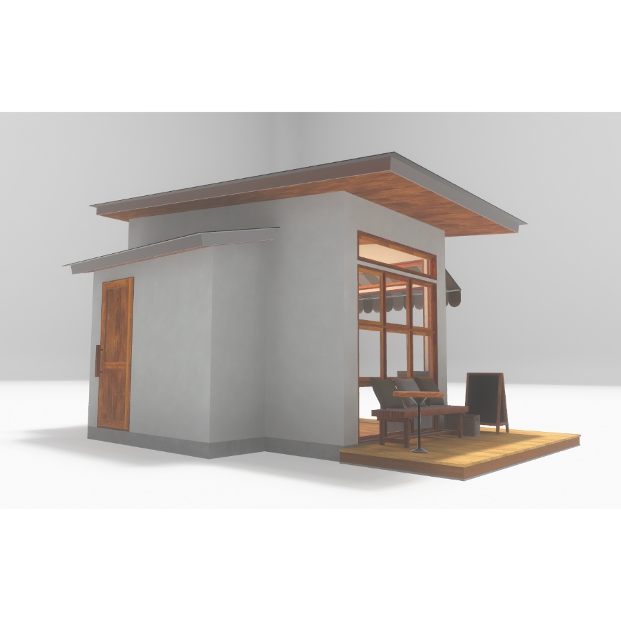 【VRC向け建物アセット】General Store - 雑貨店 -