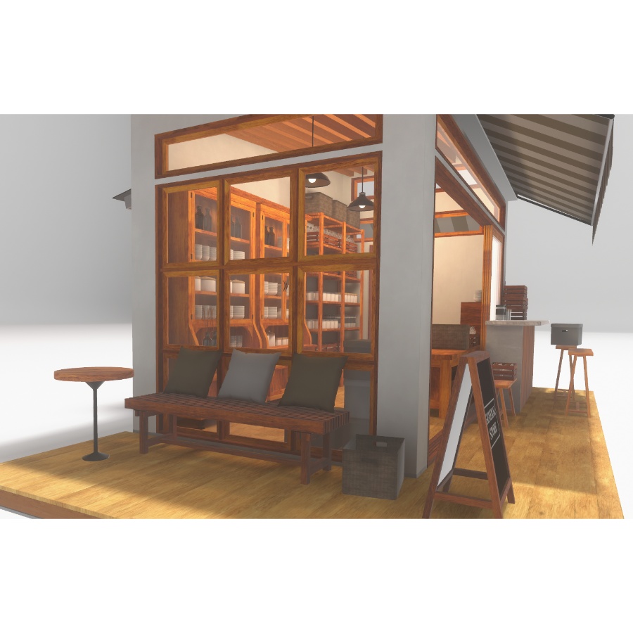 【VRC向け建物アセット】General Store - 雑貨店 -