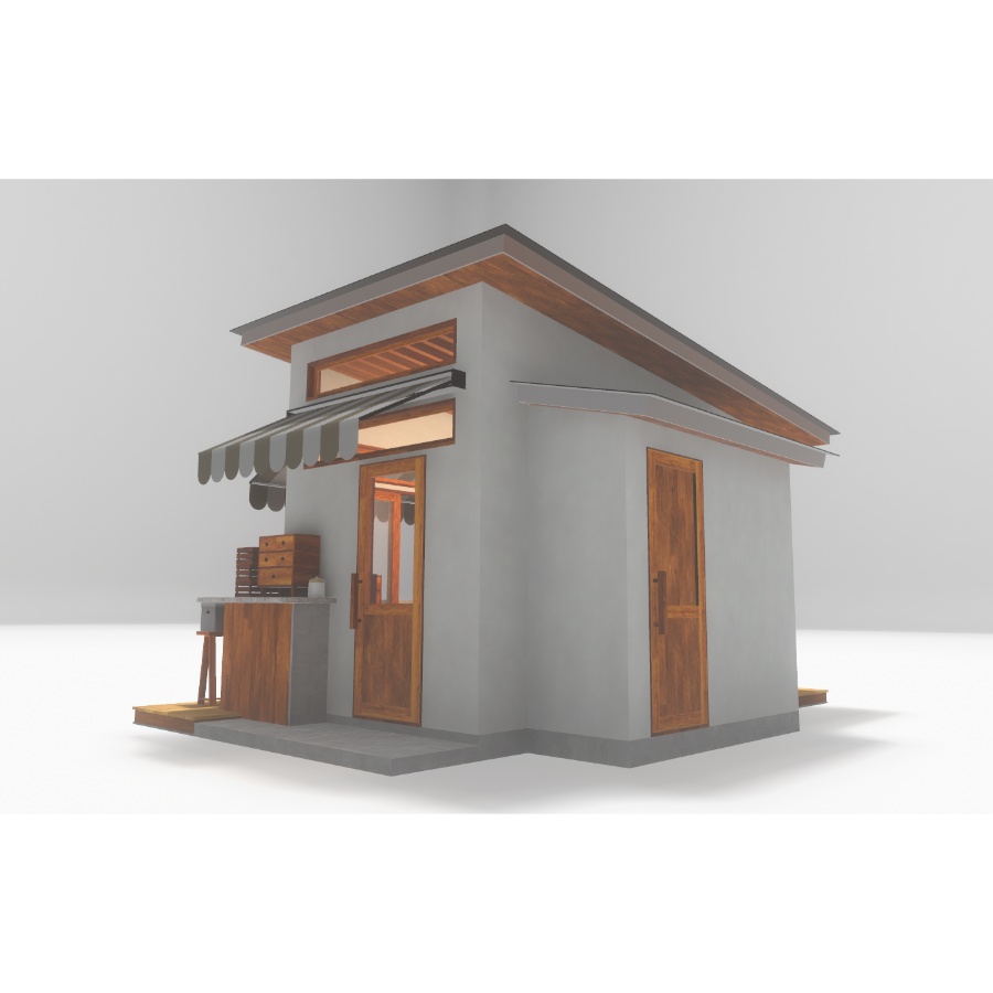 【VRC向け建物アセット】General Store - 雑貨店 -