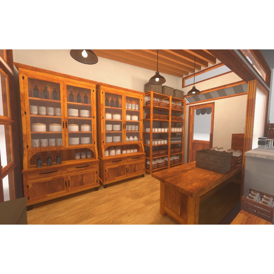 【VRC向け建物アセット】General Store - 雑貨店 -