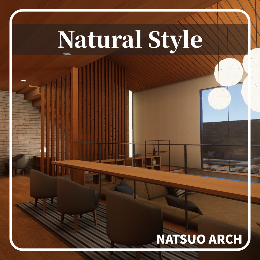 【VRC向けワールド】Nature Living