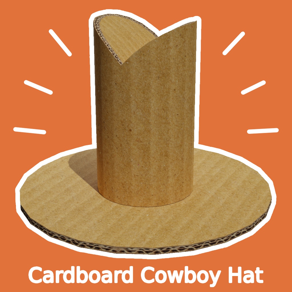 [3D] Cardboard Cowboy Hat