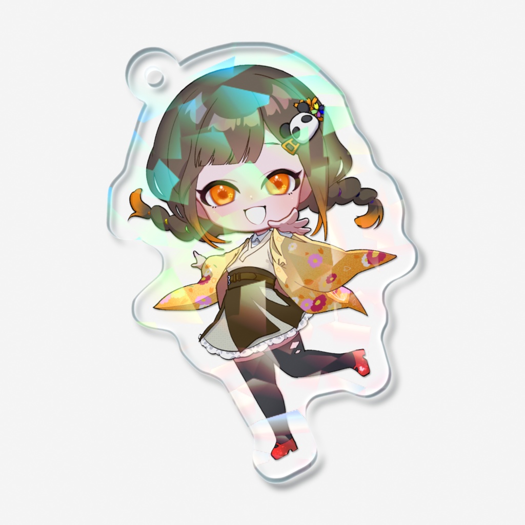 【4周年&デビュー記念】ホログラムアクリルキーホルダー