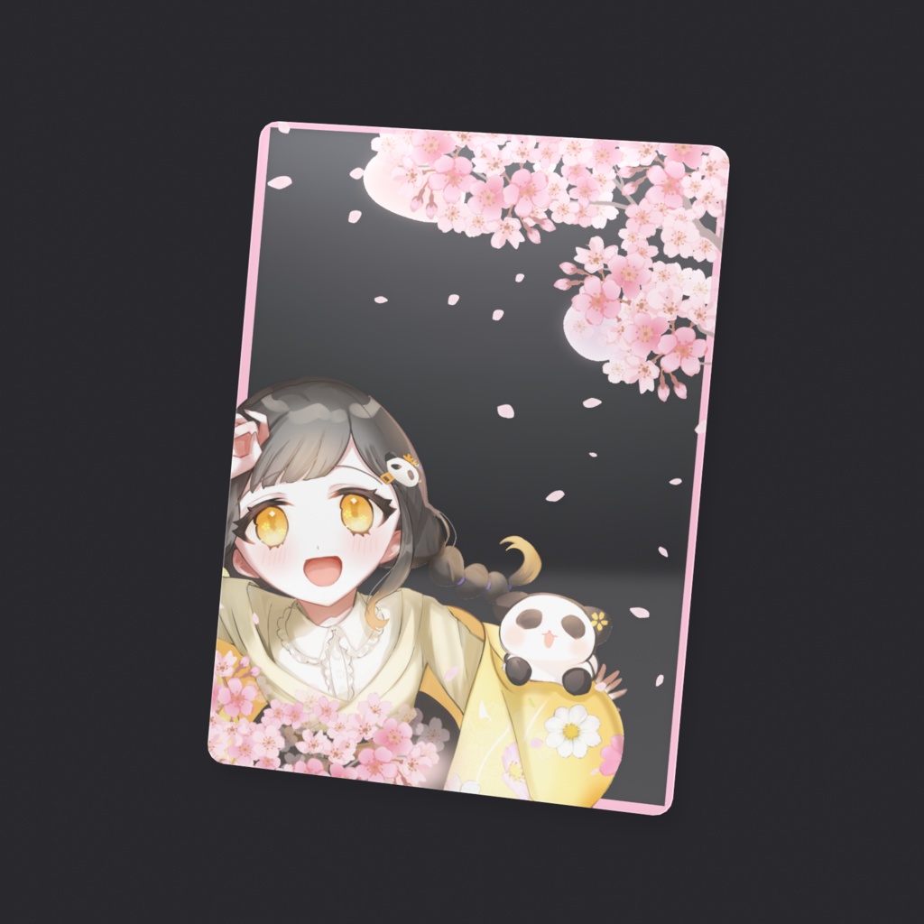 【4周年&デビュー記念】クリアカード