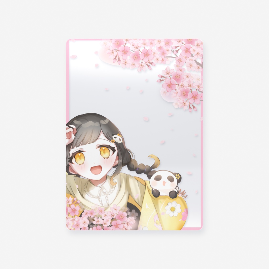 【4周年&デビュー記念】クリアカード