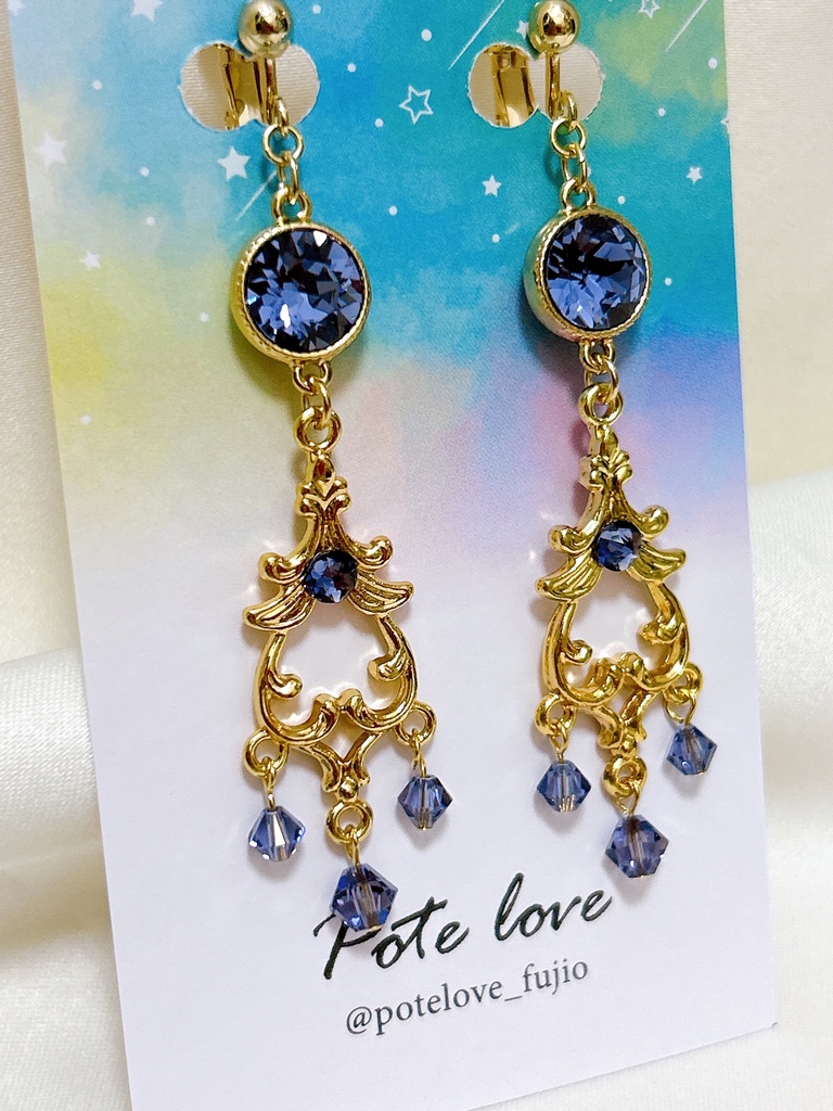 忍たま乱太郎 五年生箱推しシャンデリアピアス/イヤリング