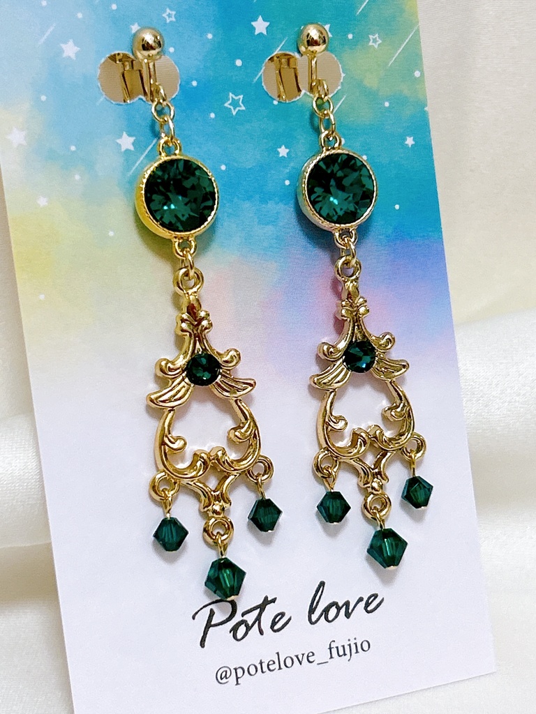 忍たま乱太郎 六年生箱推しシャンデリアピアス/イヤリング