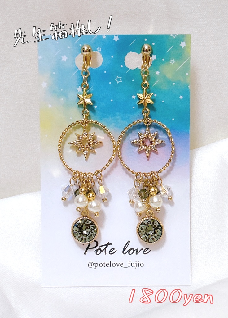 忍たま乱太郎 先生箱推し！ピアス／イヤリング