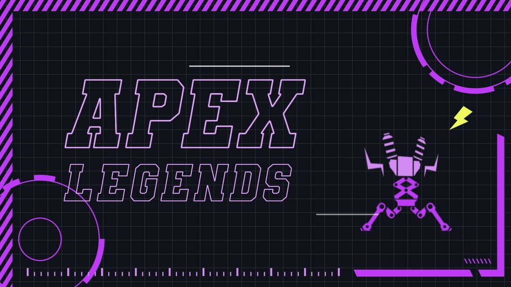 【無料/4カラー】APEX/シーンチェンジ【配信素材】