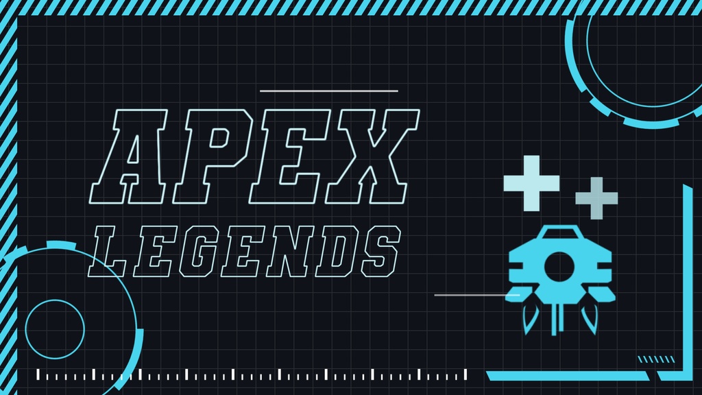 【無料/4カラー】APEX/シーンチェンジ【配信素材】