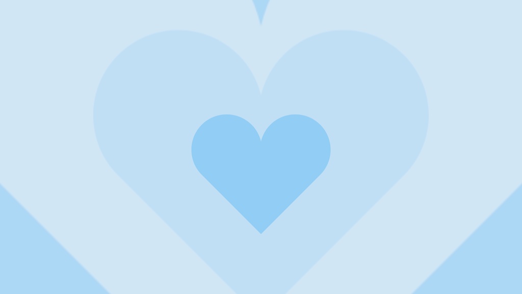 【無料/4カラー】水色/シーンチェンジ【配信素材】