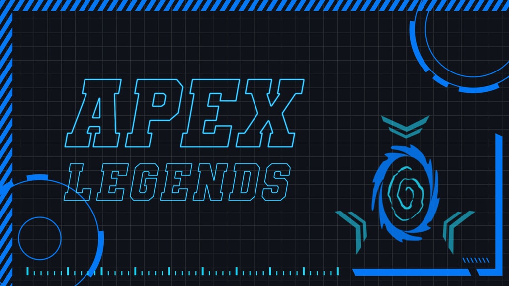 【無料/4カラー】APEX/シーンチェンジ【配信素材】