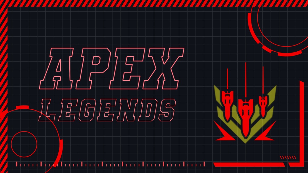 【無料/4カラー】APEX/シーンチェンジ【配信素材】