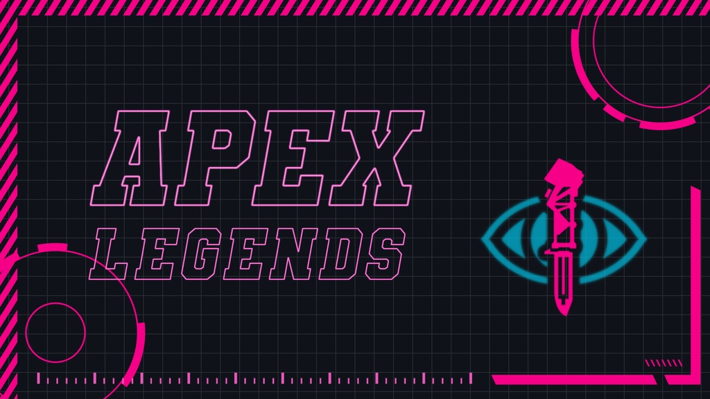 【無料/4カラー】APEX/シーンチェンジ【配信素材】