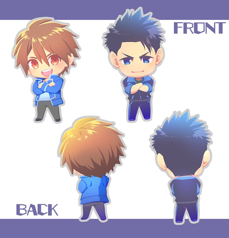 隆史＆宏斗アクリルチャーム