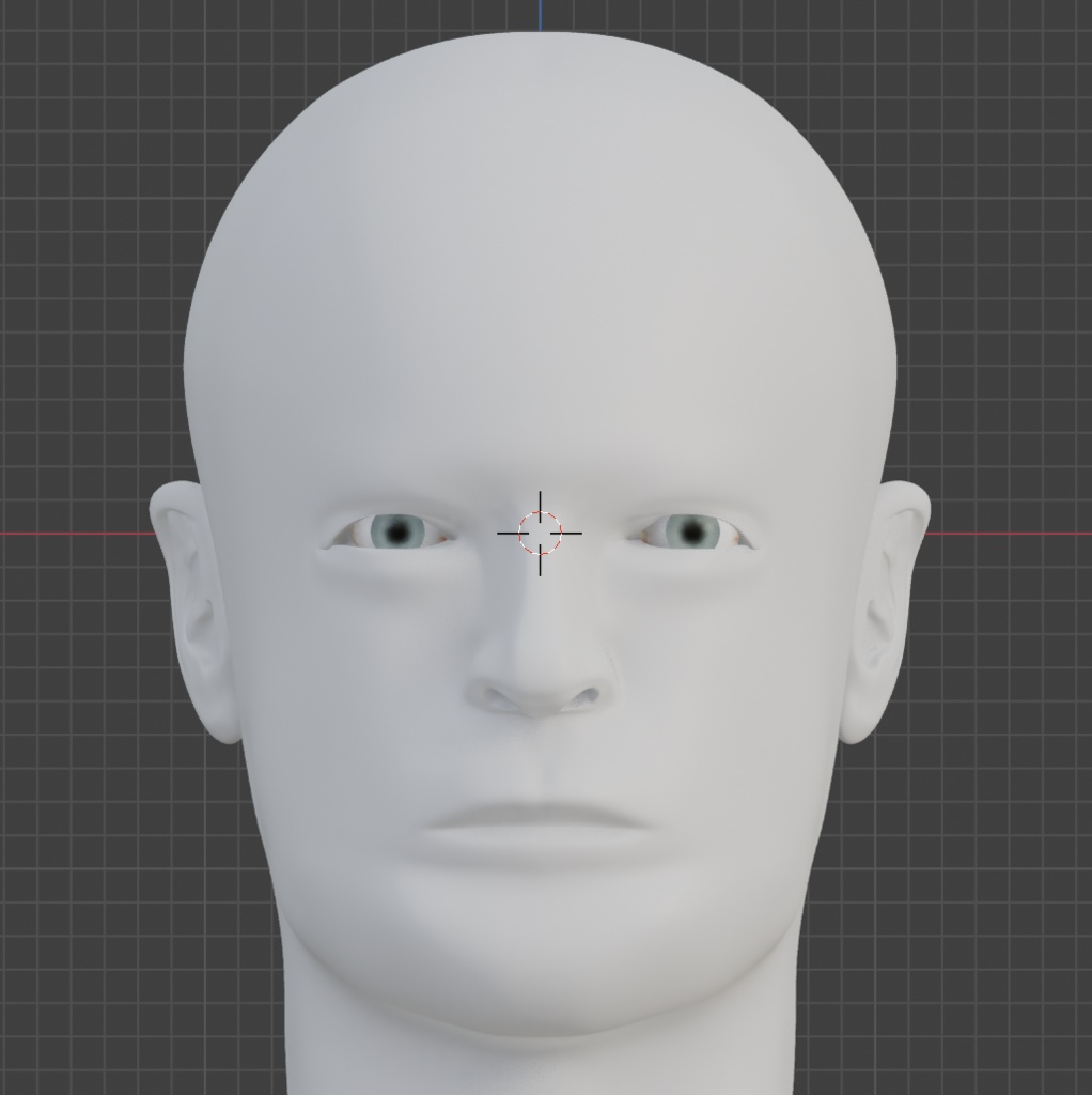 【無料】リアルな目の3D素材(Blenderデータ)