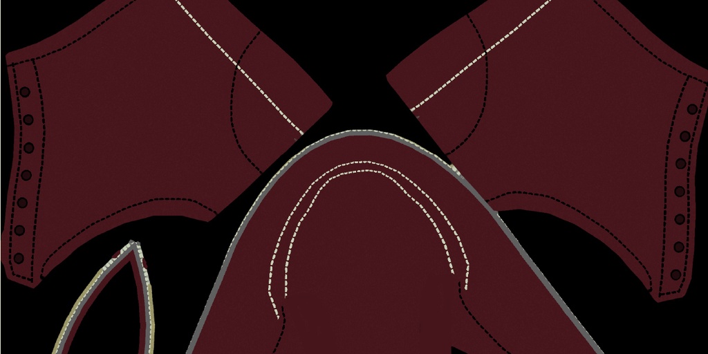 男性ブーツ 3Dモデル【ローポリ/映像・ゲーム制作向け】