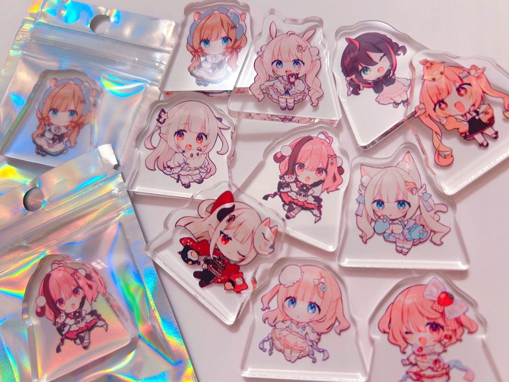 自立ミニアクリルスタンド