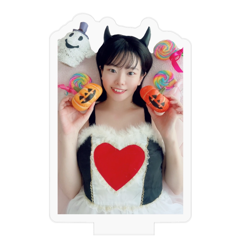 ハロウィンデビル😈ハートドレス❤️アクスタ