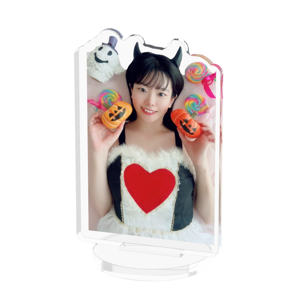 ハロウィンデビル😈ハートドレス❤️アクスタ