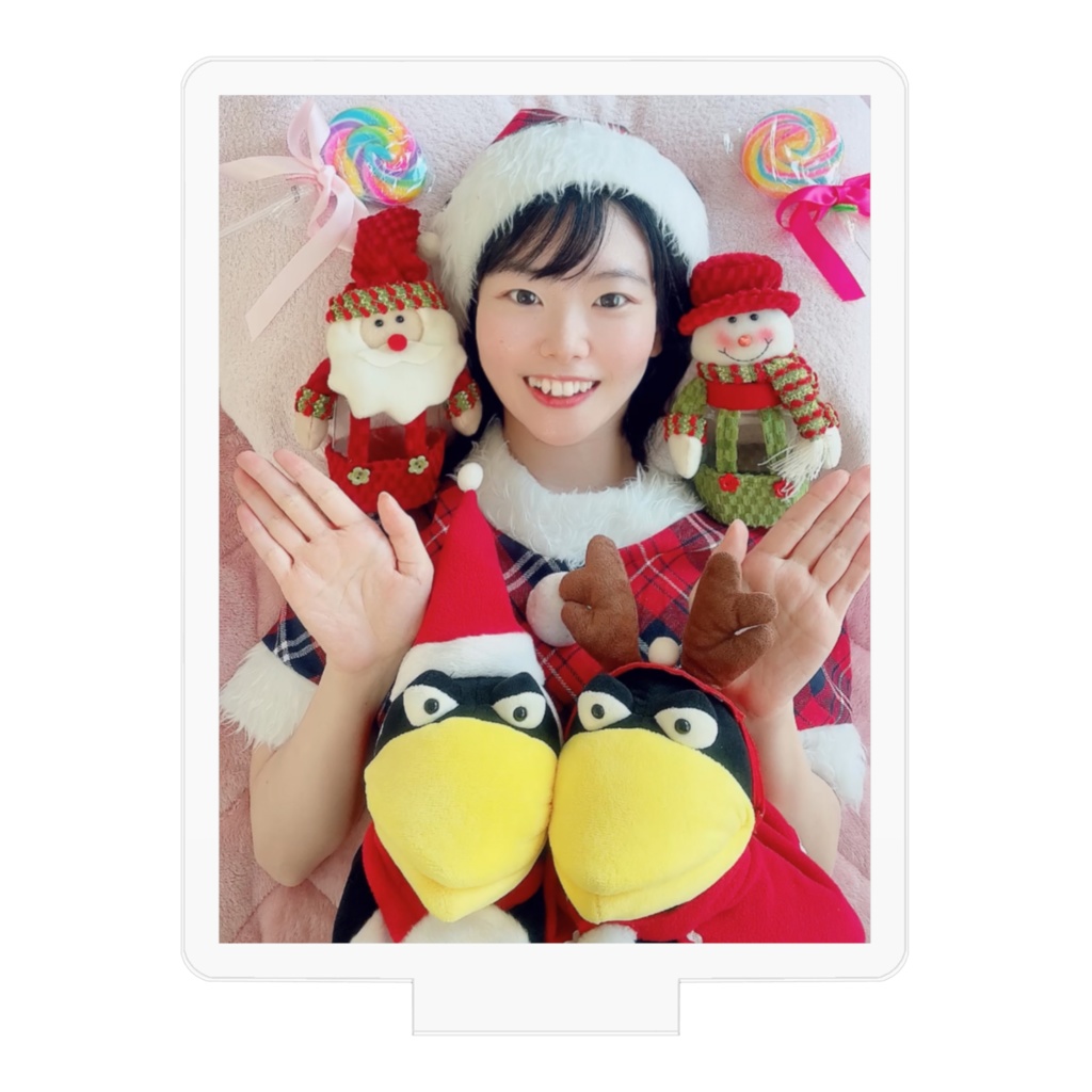 サンタとガーコ🎅🐦⬛アクリルスタンド