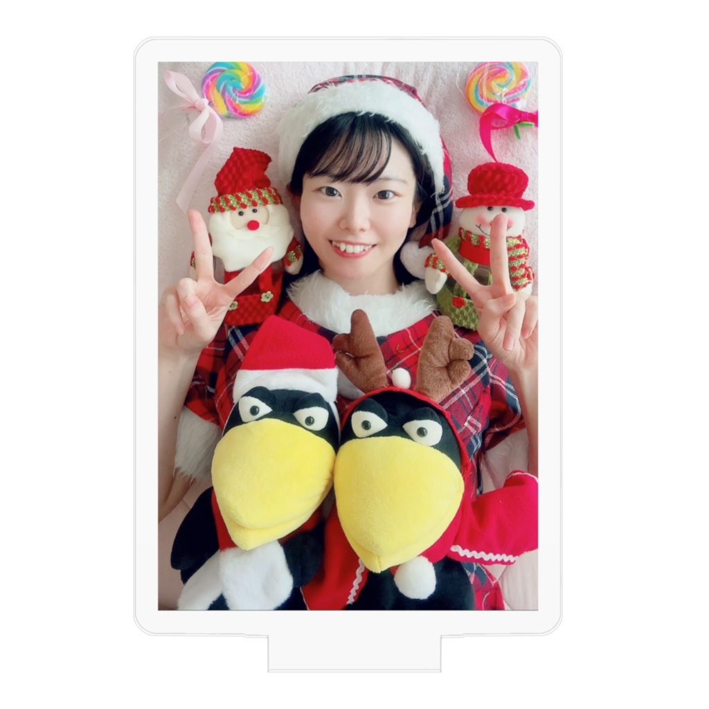 サンタとガーコ🎅🐦⬛アクリルスタンドその②