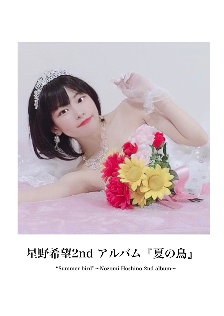 【データ版】星野希望2ndアルバム『夏の鳥』楽曲解説集