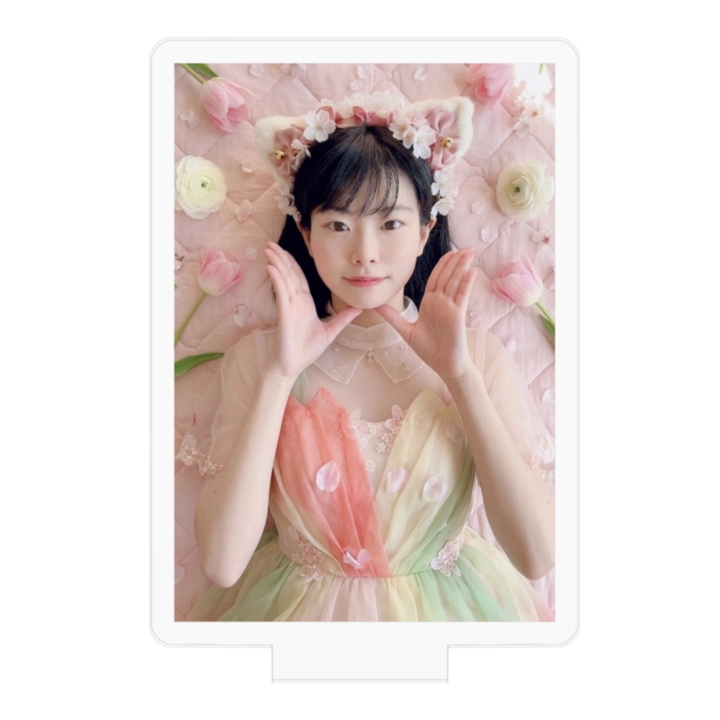 ねこ🐈⬛チューリップ🌷アクスタ💗