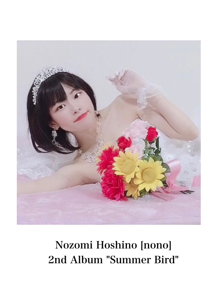Digital Edition Nozomi Hoshino 2nd Album “Summer Bird” Track Commentary Collection