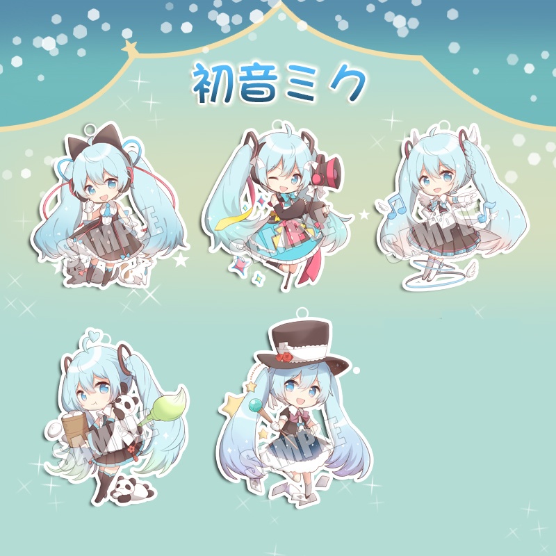 Miku 初音ミク アクリルキーホルダー Zhaiyou Booth