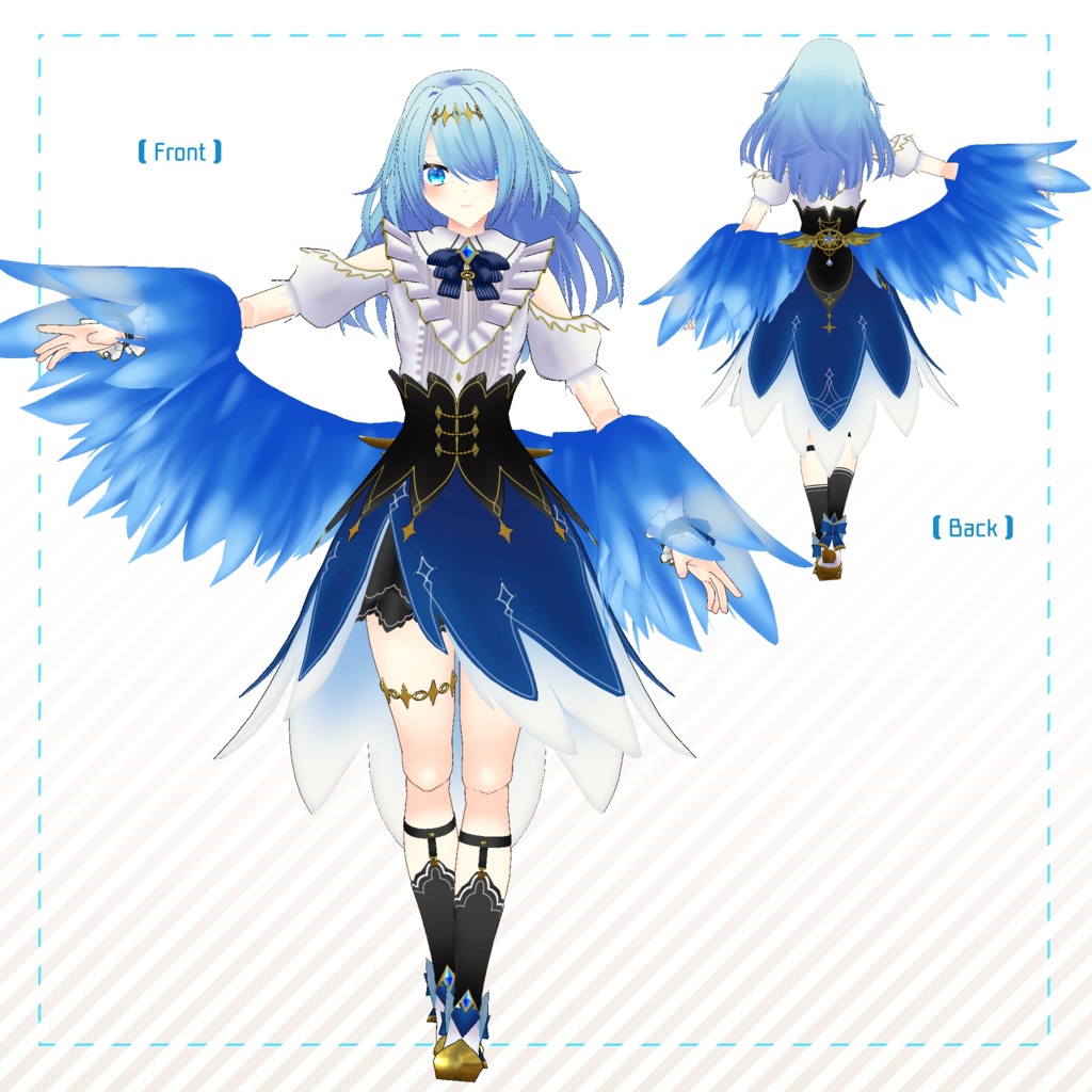 【オリジナル3Dモデル】 -Sera・Replica-