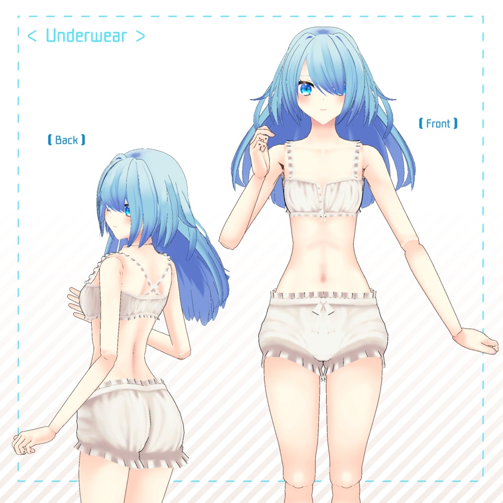 【オリジナル3Dモデル】 -Sera・Replica-