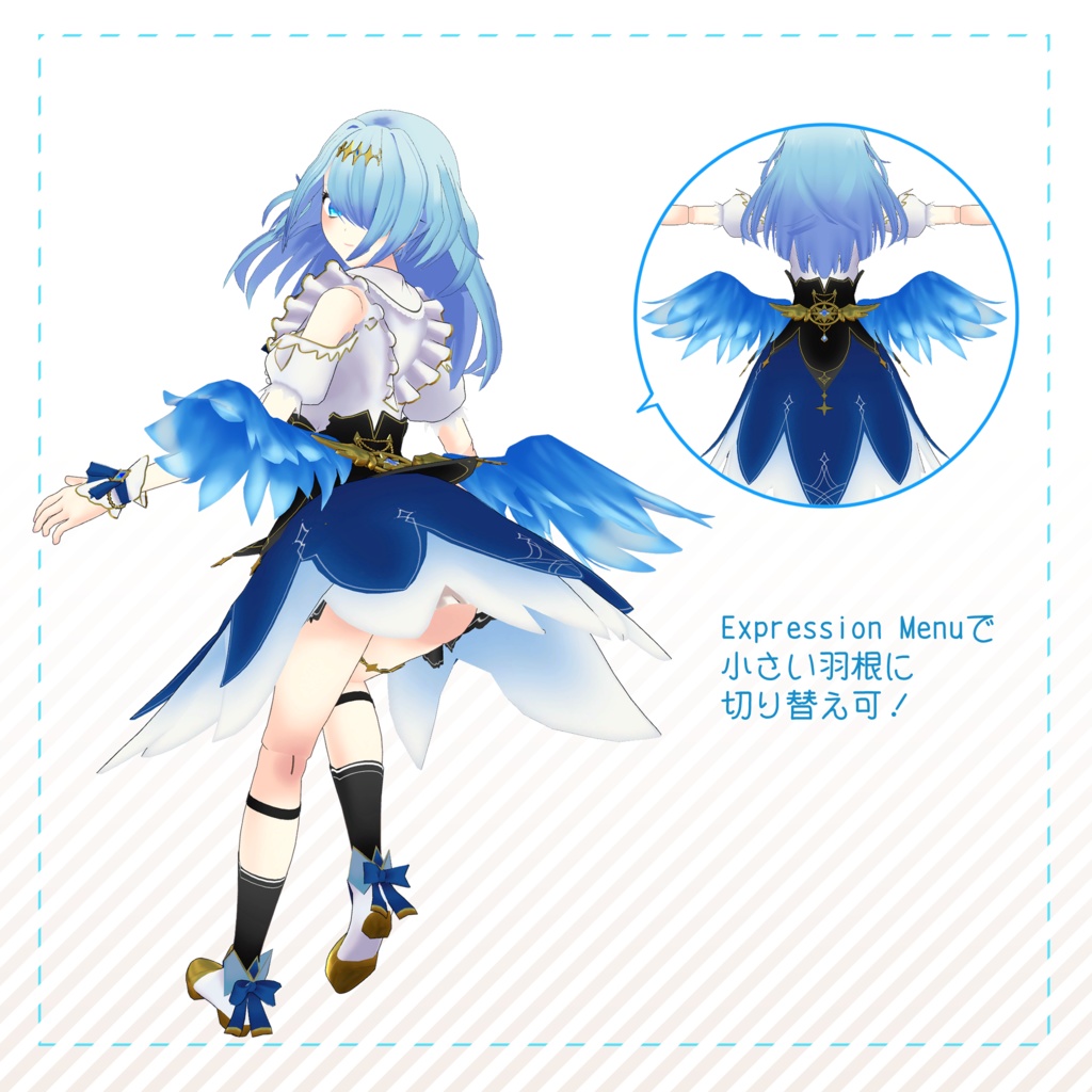 【オリジナル3Dモデル】 -Sera・Replica-