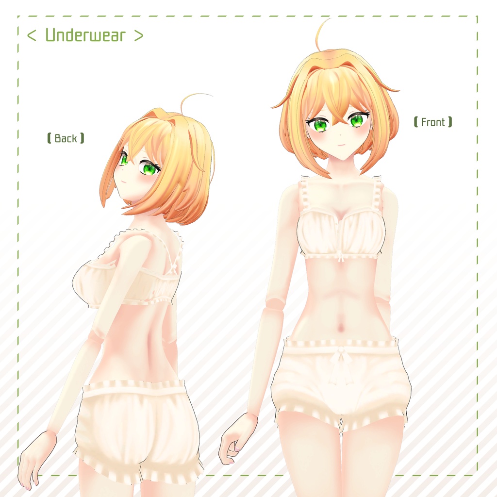 【オリジナル3Dモデル】 -Nina・Peridot-